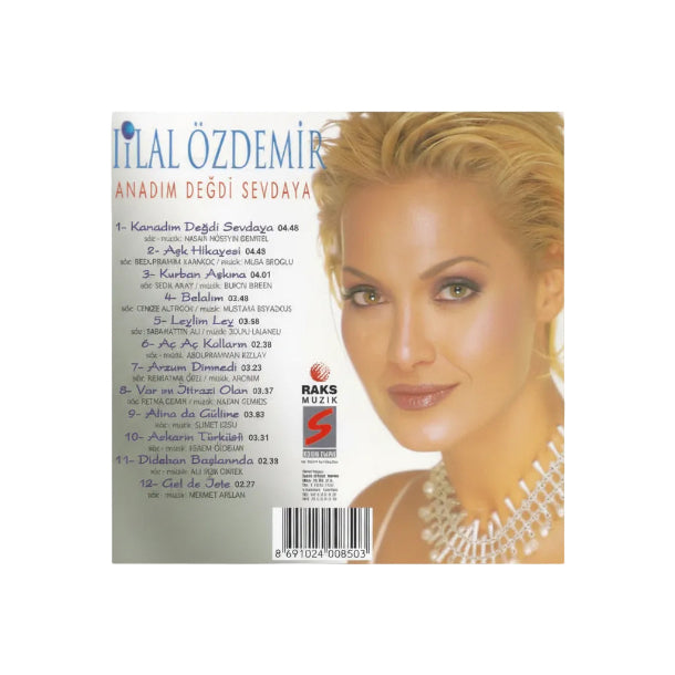 Hilal Özdemir - Kanadım Değdi Sevdaya( CD )Türk halk | müziği |CD