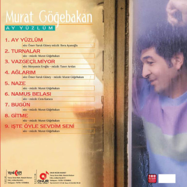 Murat Göğebakan Plak-Gögebakan - Ay Yüzlüm(Plak)Rock Plak-Schallplatte-LP