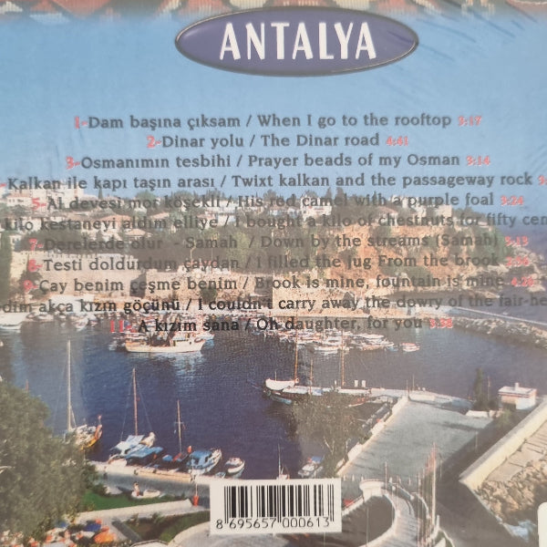 Türlülerle Antalya Türkiye | Turkey with Folk Songs | Türk | Halk | Müziği | CD |türkische Volksmusik | CD
