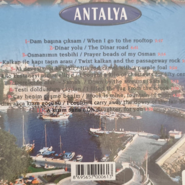 Türlülerle Antalya Türkiye | Turkey with Folk Songs | Türk | Halk | Müziği | CD |türkische Volksmusik | CD