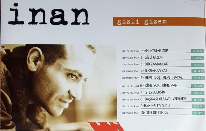 İnan - Gizli Gizem | CD | Türk Pop | Nostalji | CD | sipariş