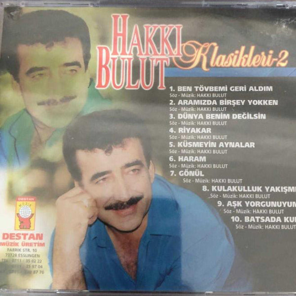 HAKKI BULUT CD- Hakki Bulut Klasikleri 2 ( CD ) Destan Müzik | Almanya | Slingen