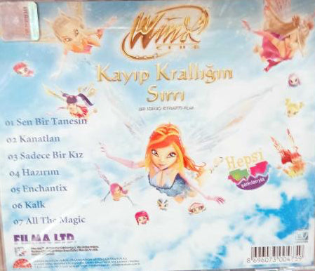 Kayıp Krallığın Sırrı | CD | Winx Club | Film Müzikleri | Çocuk Filmleri