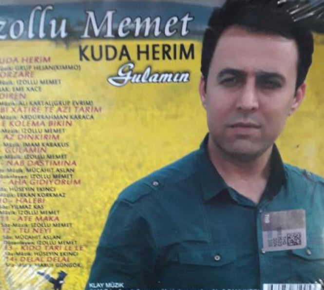 İzollu Mehmet - Kuda Herim | Gulamın CD |Kürt halk müziği | Kurdishe Musik |Kurdische Volksmusik | CD