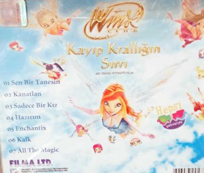 Kayıp Krallığın Sırrı | CD | Winx Club | Film Müzikleri | Çocuk Filmleri