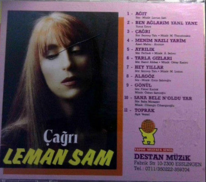 Leman Sam – Çağrı CD | Destan Müzik | Almanya | Stuttgart | Esslingen | Türkçe CD