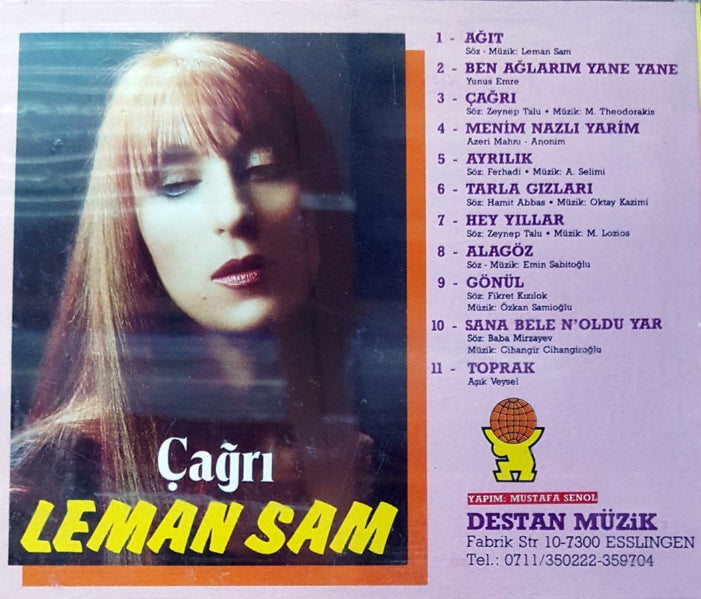 Leman Sam – Çağrı CD | Destan Müzik | Almanya | Stuttgart | Esslingen | Türkçe CD