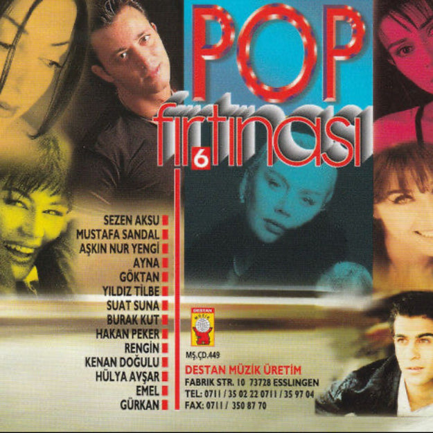 Pop Fırtınası 6 (DESTAN Müzik | Türkçe | Türk popu | CD)