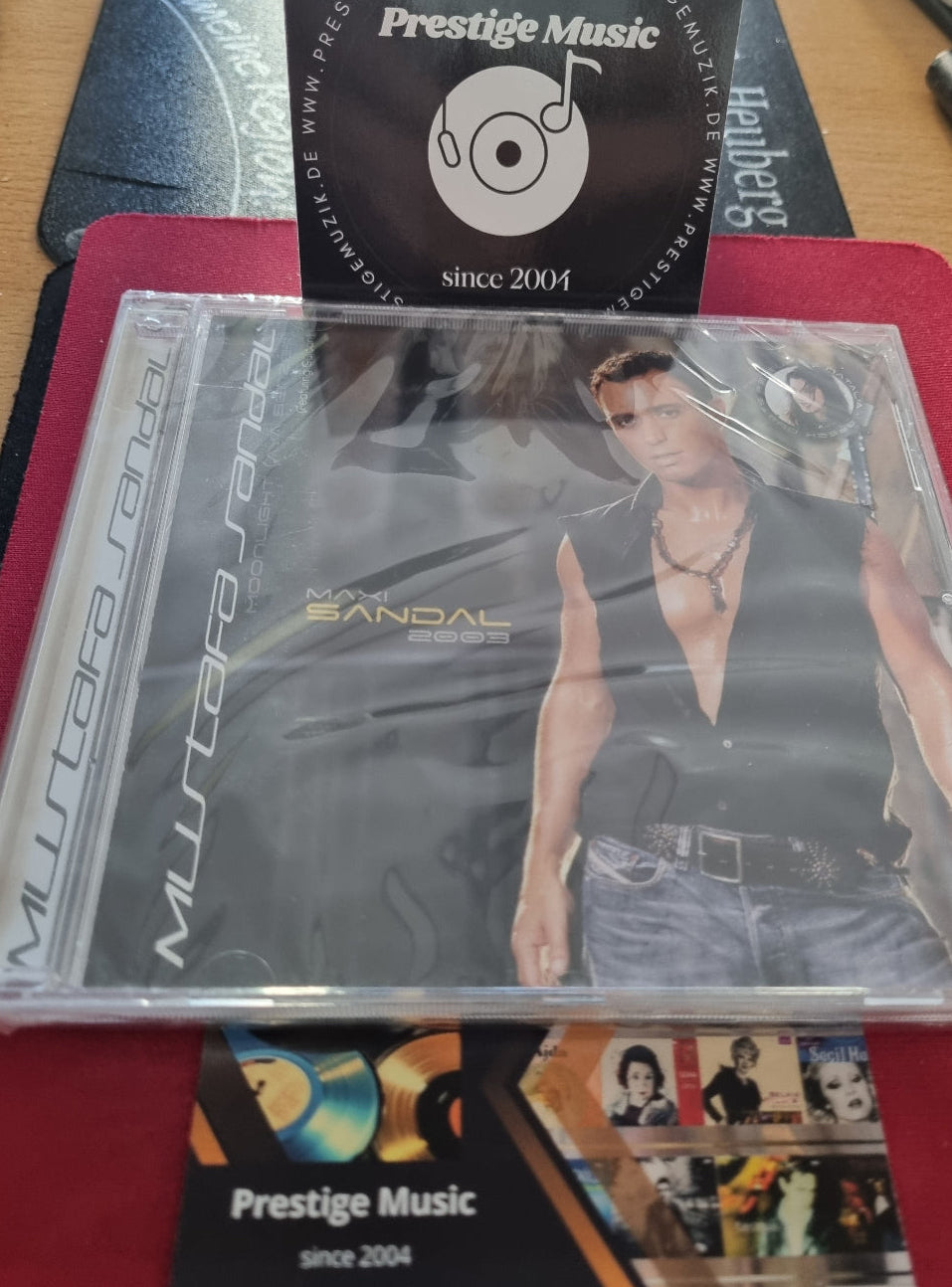 Mustafa Sandal -Maxi 2003(CD)Almanya|Esslingen " Destan Müzik Baskı "CD