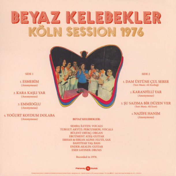 Beyaz Kelebekler – Köln Session 1976(Plak) Schallplatte | LP
