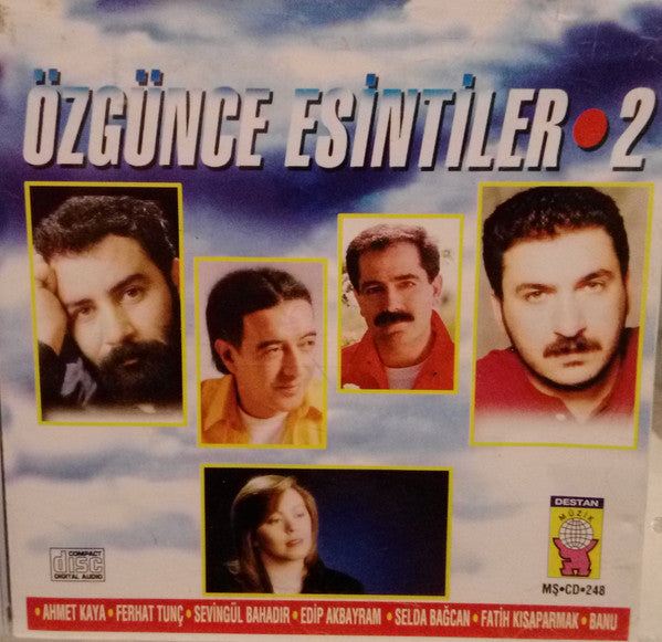 ÖZGÜNCE ESiNTiLER 2 CD -(Destan Müzik-ALMANYA Stuttgart-Esslingen Baski CD)