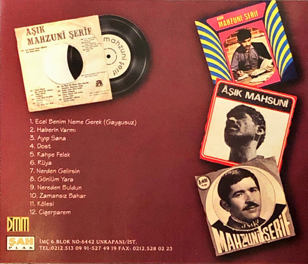 Mahzuni Şerif - Ecel Benim Neme Gerek - Klasikler 1 (Türk Halk Müziği) | CD)