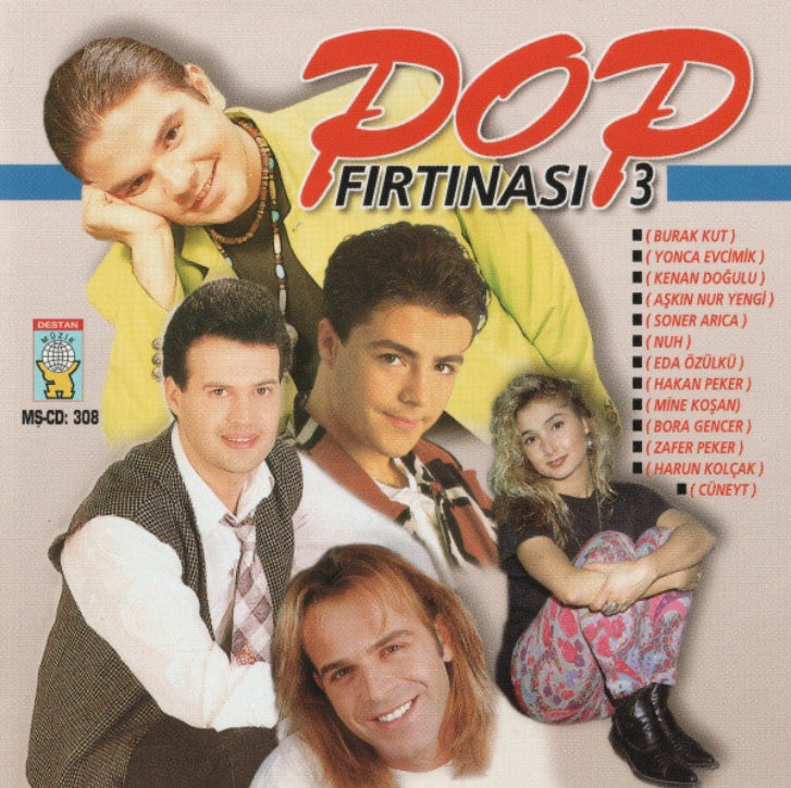 Pop Fırtınası 3 | 1996 | CD (Destan Müzik | Türk popu | CD)