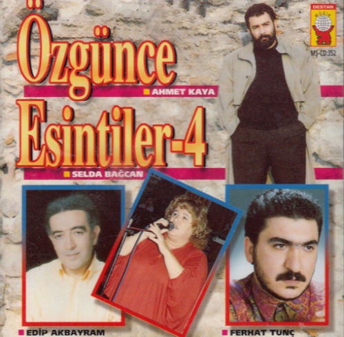 Özgünce Esintiler -4 (Destan Müzik | Türk halk müziği | CD) Türk Halk | Özgün | Protesto | Müzik | CD