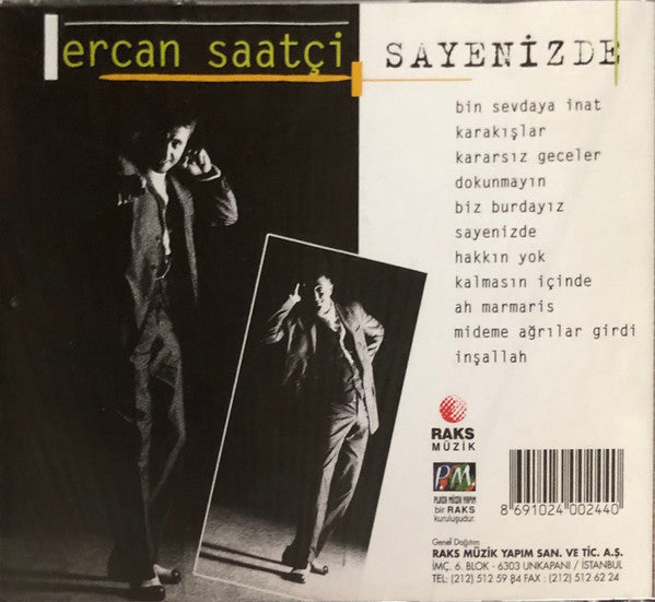 Ercan Saatçi-Sayenizde(CD)