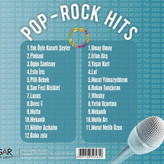 Pop Rock Hits CD | Çeşitli Sanatçılar | Pop Rock CD (2 CD)Türkçe |karışık |Kaynak| CD