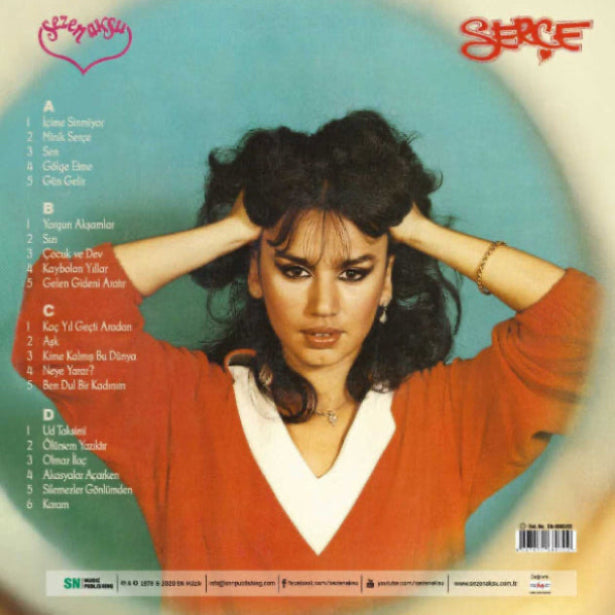 Sezen Aksu - Serçe | Plak (Türkischer Pop | Schallplatte | 2 | LP) Türkçe Plak