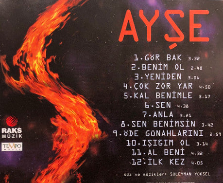 Ayşe (CD) Türkce | Kaynak | Türk rock | CD | CD'ler