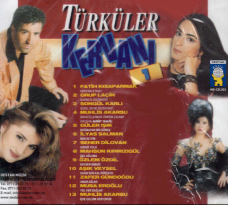 Türküler KERVANI 1 (Türkische Volksmusik | CD)karışık | Türk Halk | Müziği | CD