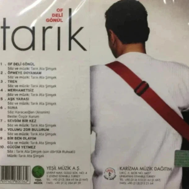 Tarık - Of Deli Gönül( CD )Almanya | da | Türkçe | Pop | CD