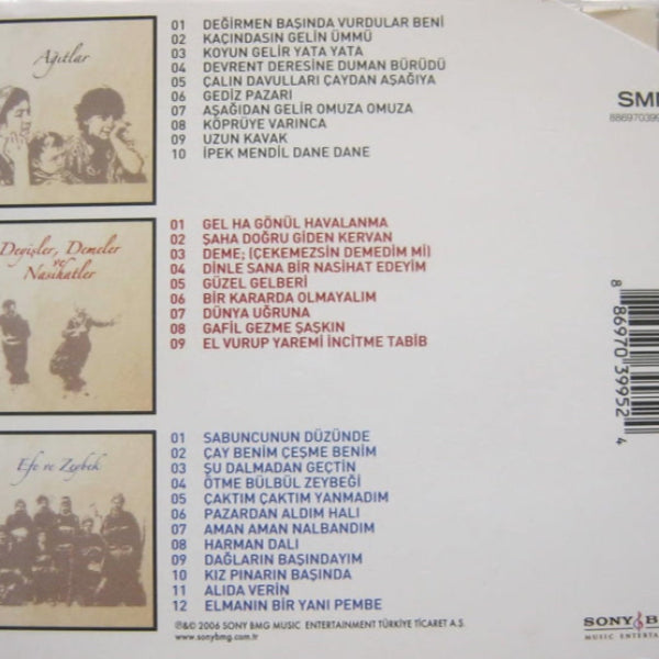 THM | TÜRK HALK MÜZIGi | TURKISCH FOLK MUSIC | BOX | SET | VOL.1 ( 3 CD ) Almanya CD sipariş