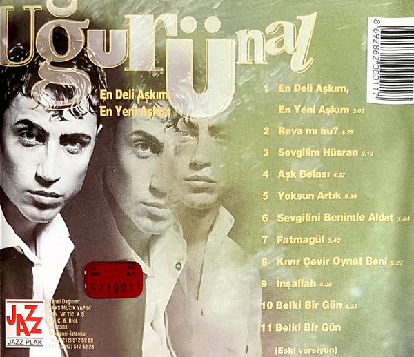 Uğur Ünal | En Deli Aşkım, En Yeni Aşkım CD