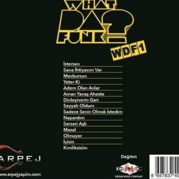 What Da Funk -WDF1 (CD) Türkçe |Pop |CD | What Da Funk ? -WDF1 CD