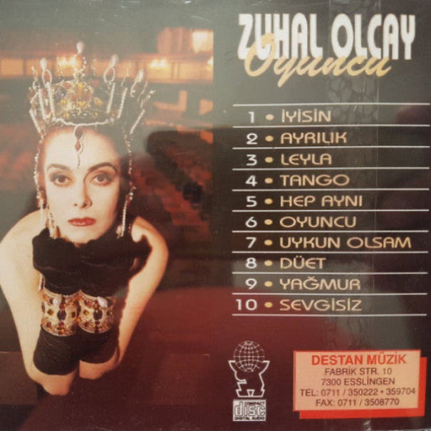 Zuhal Olcay - Oyuncu CD | DESTAN Müzik | Almanya Baskı CD