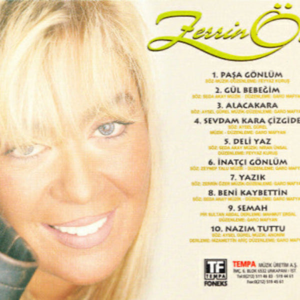 Türkçe | Pop | Türk Pop | Müzik | Zerrin Özer- Paşa Gönlüm | CD | Almanya | Satın al