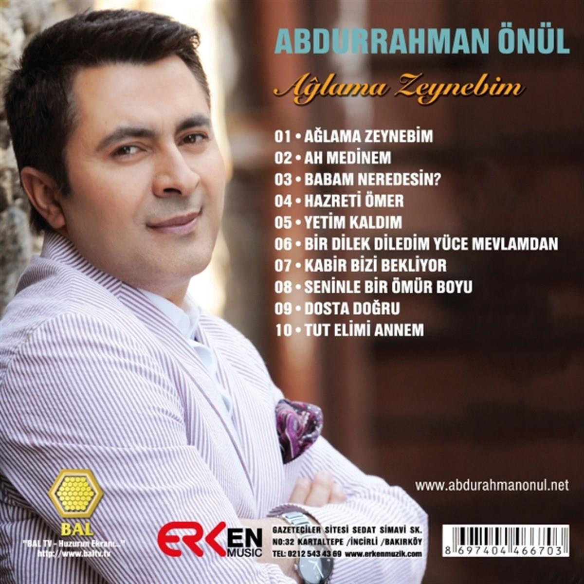 Abdurrahman Önül- Ağlama Zeynebim(CD)ilahi|ilahiler|CD