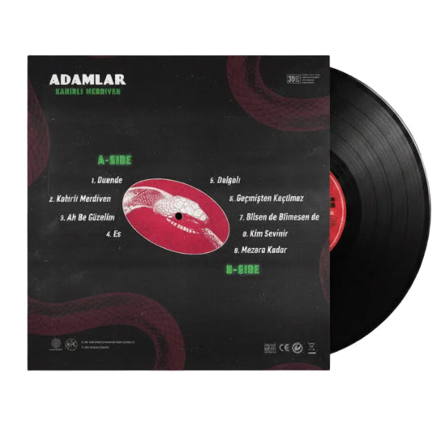 Adamlar - Kahırlı Merdiven Plak(Plak) türkischer Rock | Adamlar Plak | Schallplatte | LP