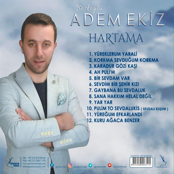 Adem Ekiz-Hartama( CD ) Türk Halk | müziği | CD | CD's