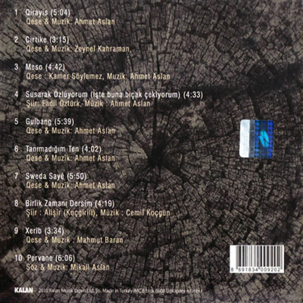 Ahmet Aslan CD - Rüzgar Ve Zaman | Va U Waxt CD | Almanya' da Kürtçe | Kurdisch | CD