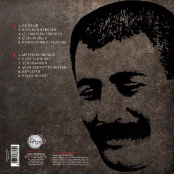 Ahmet Kaya Plak | An Gelir (Türk Halk | Özgün | Protest Plak ) Schallplatte | LP