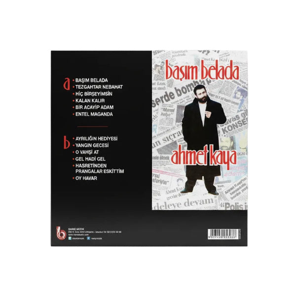 Ahmet Kaya Plak | Başım Belada | Özgün | Protesto | Müzik (Renkli Plak) Schallplatte | LP
