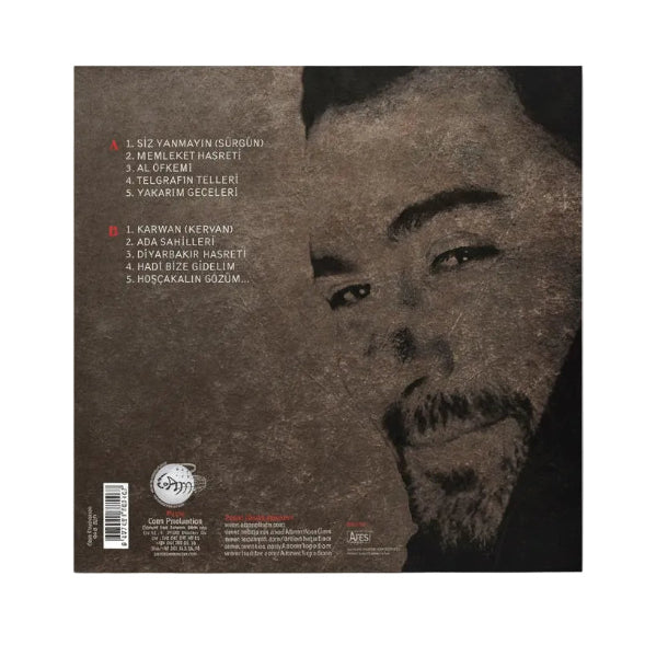 Ahmet Kaya | Hoşçakalın Gözüm plak ( Türk Halk | Özgün | Protest | Müzik | Plak )Schallplatte| LP