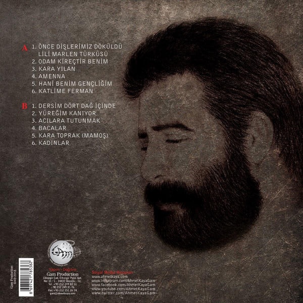 Ahmet Kaya Plak-Resitaller | Plak | 1 (Plak)Schallplatte