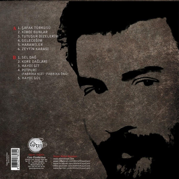 Ahmet Kaya Plak | Şafak Türküsü (Türk Halk | Protest | Özgün | Müzik Plak) Schallplatte| LP