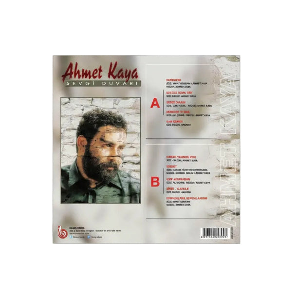 Ahmet Kaya Plak | Ahmet Kaya Sevgi Duvarı | Plak| Özgün | Protesto | Müzik ( Türkçe Plak ) LP