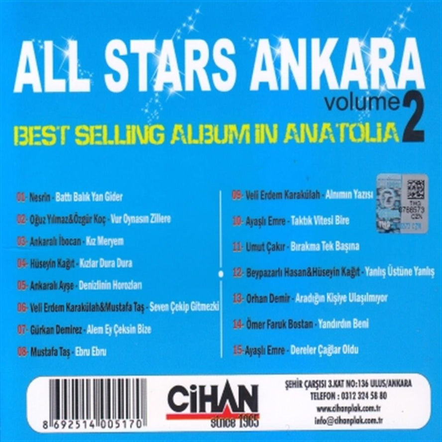 All Stars Ankara- Volume 2 (CD)