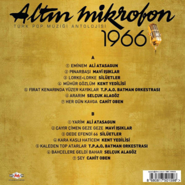 Türkçe | Türkische | Pop | Türk Pop | Plak | Altın Mikrofon 1966 - Çeşitli Sanatçılar (Plak) Sipariş | Almanya | Satın al