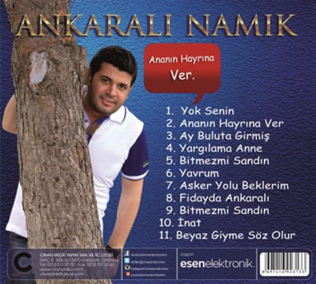 Ankaralı Namık cd - Ananın Hayrına Ver |CD | Ankara Oyun havaları | CD | sipariş
