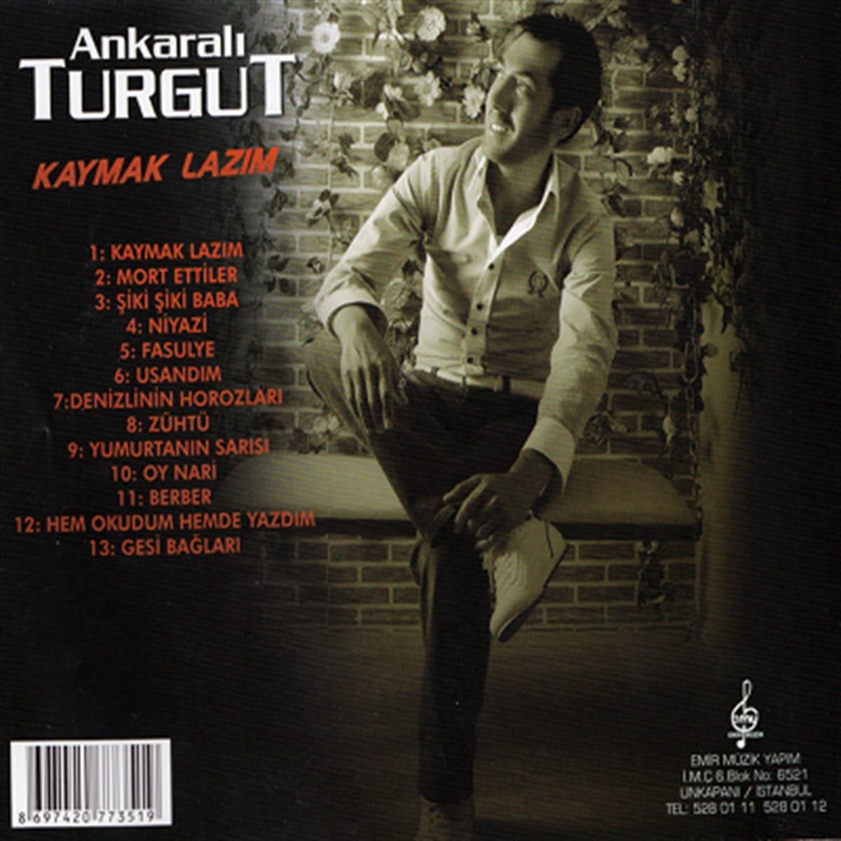 Ankaralı Turgut - Kaymak Lazım (CD) Ankara Oyun Havaları | CD