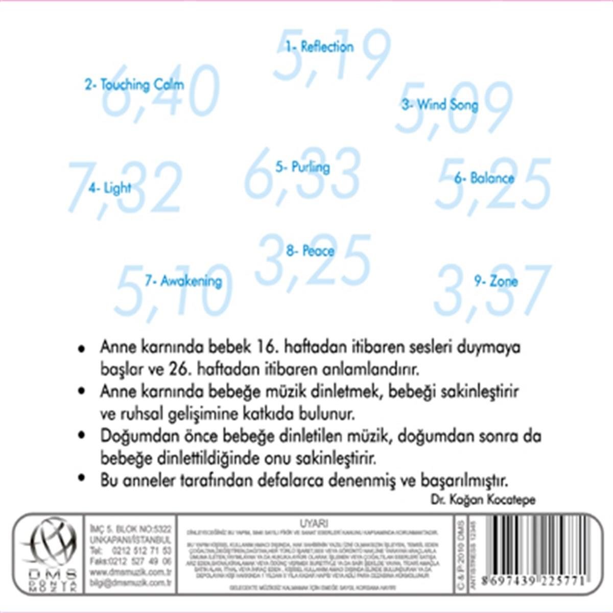 Anne Karnındaki Bebeğe Şarkılar ( Bebeğe Şarkılar CD) Türkçe çocuk Sarkıları CD