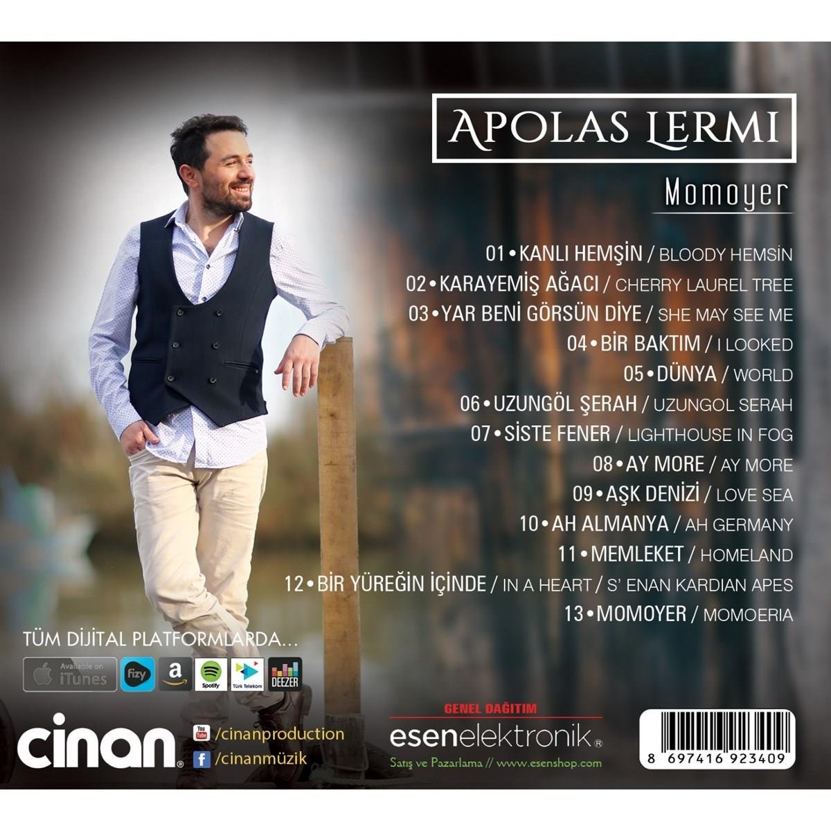 Apolas Lermi | Anneanne | CD (Türk Halk | Karadeniz Yöresi Kemence | Horon )Türkçe CD
