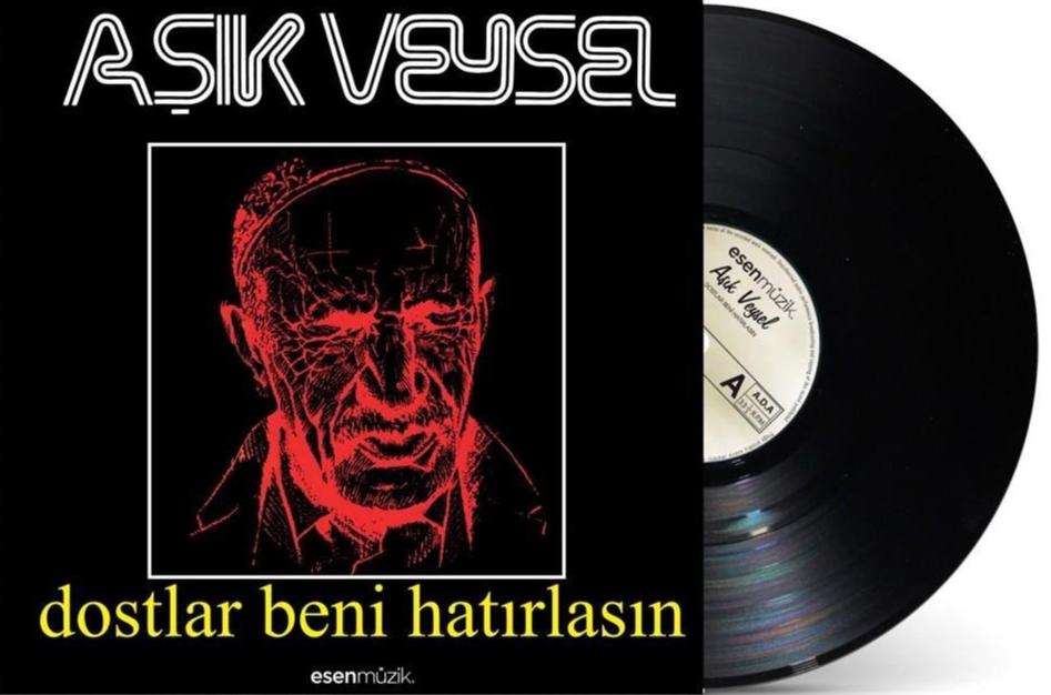 Aşık Veysel - Dostlar Beni Hatırlasın ( Plak ) Schallplatte | LP | Türk Halk