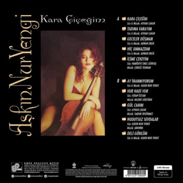 Aşkin Nur Yengi Plak | Kara çiçeğim (Türkçe | Pop |Plak ) Schallplatte | LP