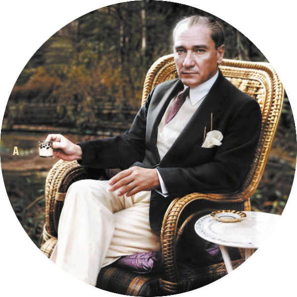 Atatürk'ün Sevdiği Şarkılar plak - Solist: Ertan Sert ( Numaralı Picture Plak) Schallplatte | LP