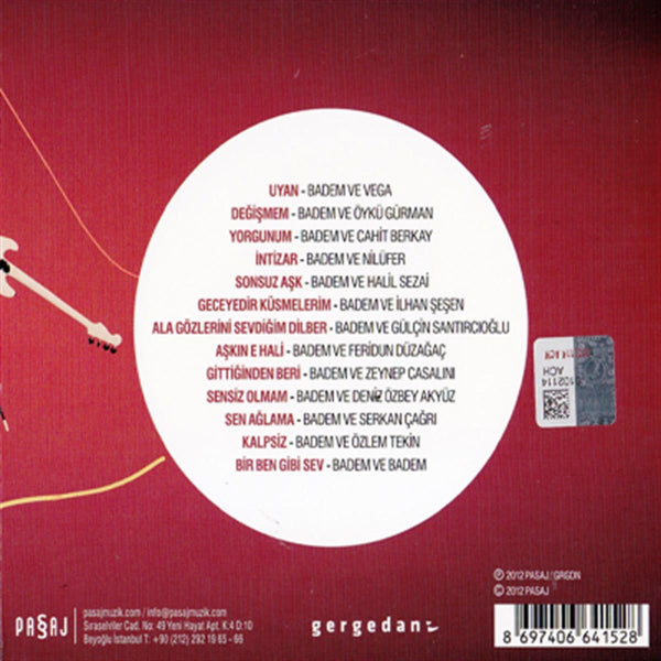 Badem - Badem ve Konukları (CD) Türk Pop | Rock | Müzik | CD