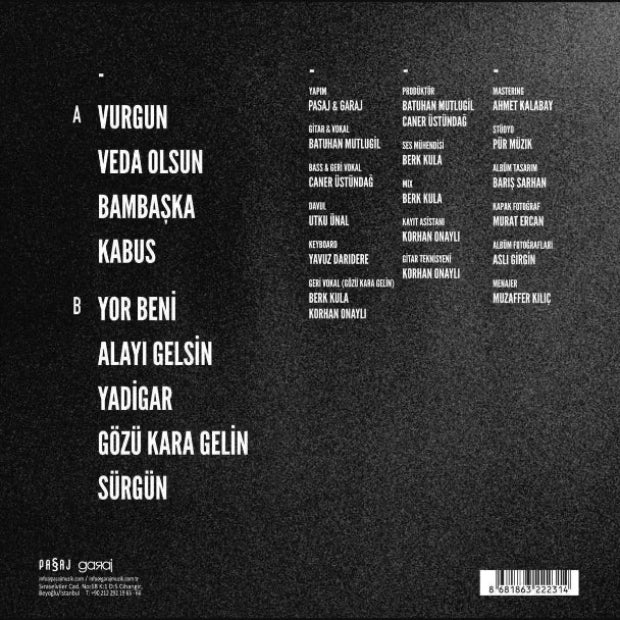 Batuhan Mutlugil Plak - Yadigar ( Plak ) Rock Plak - Schallplatte - LP